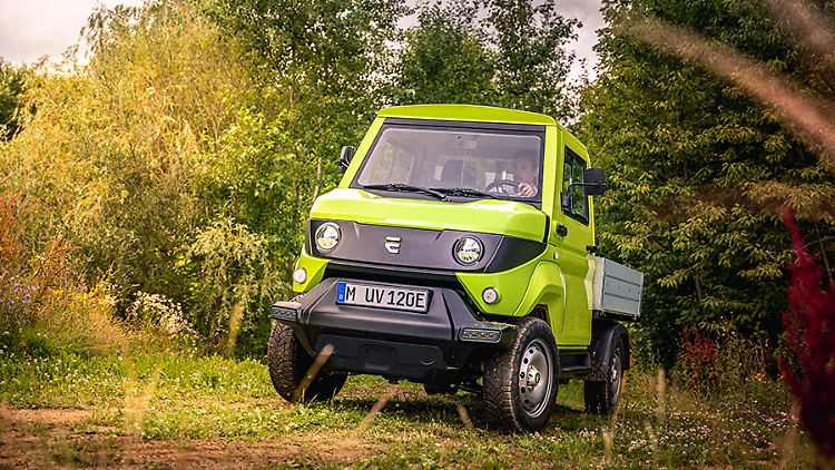aCar: Die TU München hat einen nachhaltigen Pick-up für Schwellenländer entwickelt.