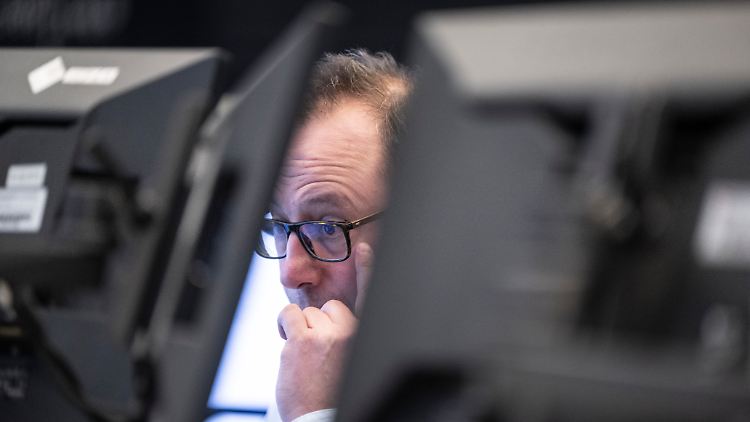 An den Börsen sorgten die US-Daten für lange Gesichter.