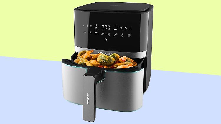 Diese Heißluftfritteuse gibt es bei Amazon mit 44 Prozent Rabatt.