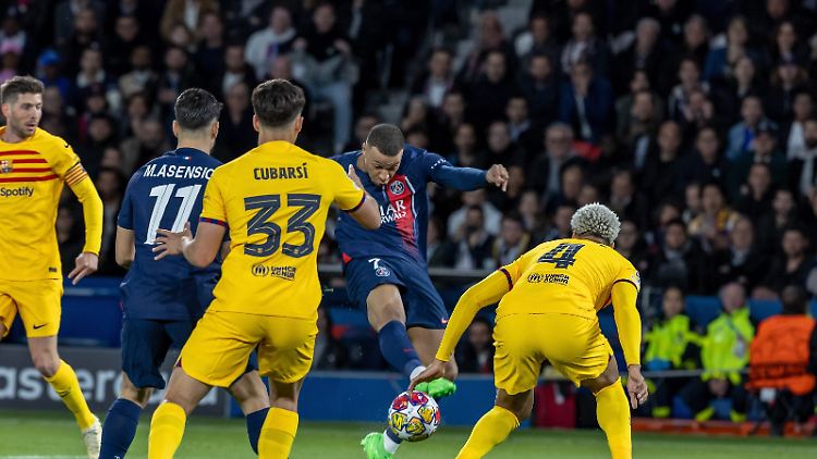 Kylian Mbappé konnte nicht glänzen.
