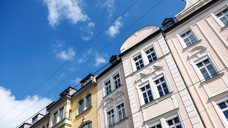 Häuserzeile in München: Neumietverträge werden für die nächsten Jahre erneut gedeckelt. 