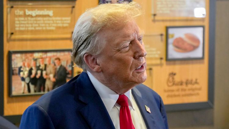 Über die Entscheidung der Richterin ist Trump nicht glücklich. 