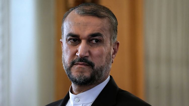 Irans Außenminister seit 2021: Hussein Amirabdollahian.
