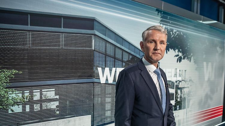 Doch kein (alb)traumhaft sicher agierender Demagogie-Dämon: AfD-Politiker Höcke.