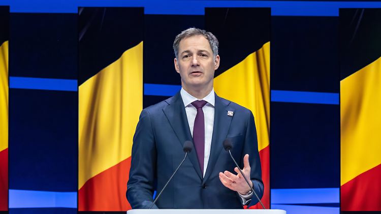 "Wir können diese Art der russischen Bedrohung in unserer Mitte nicht zulassen", sagt De Croo.