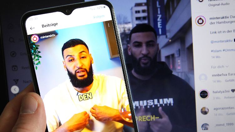Islamistische Extremisten sind vor allem bei TikTok sehr aktiv.