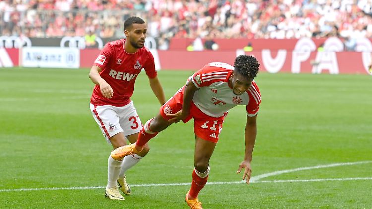 Kingsley Coman verletzte sich ohne Einwirkung eines Gegners.