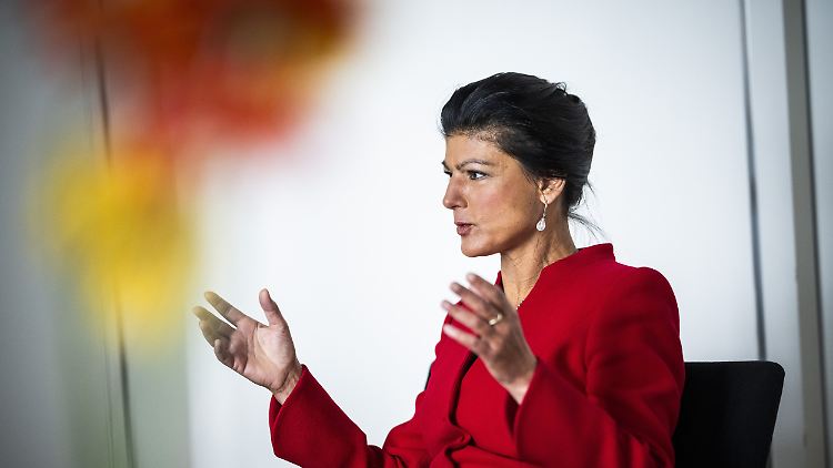 Will die Unterschiede zwischen den Ost- und Westlöhnen zum Schwerpunktthema im Wahlkampf machen: Parteigründerin Wagenknecht. 