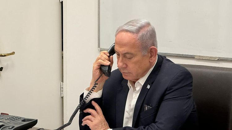 Netanjahu telefoniert mit Biden kurz nach dem Angriff auf sein Land.