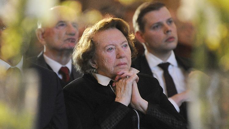 Käthe Sasso, eine der letzten Überlebenden des österreichischen Widerstands gegen die Nazis, nimmt 2016 an einem Festakt in der Wiener Hofburg teil.