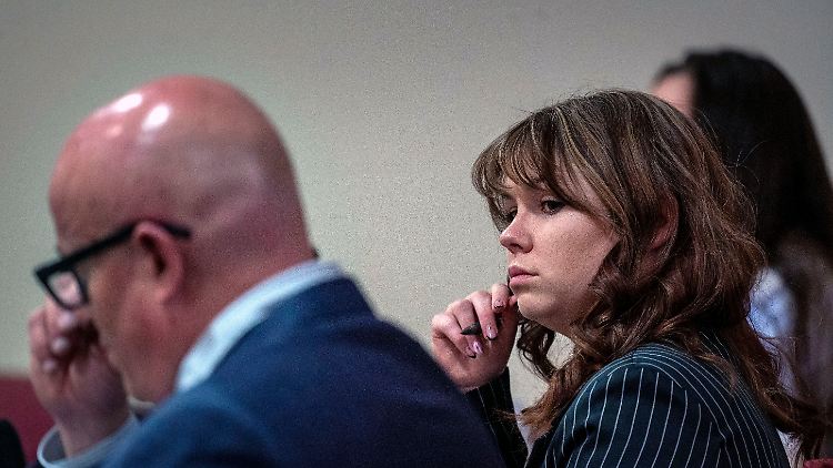 Hannah Gutierrez-Reed während des Prozesses im vergangenen März.