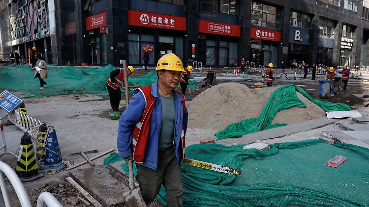 Die chinesische Regierung strebt für das Gesamtjahr ein Wirtschaftswachstum von rund 5,0 Prozent an.