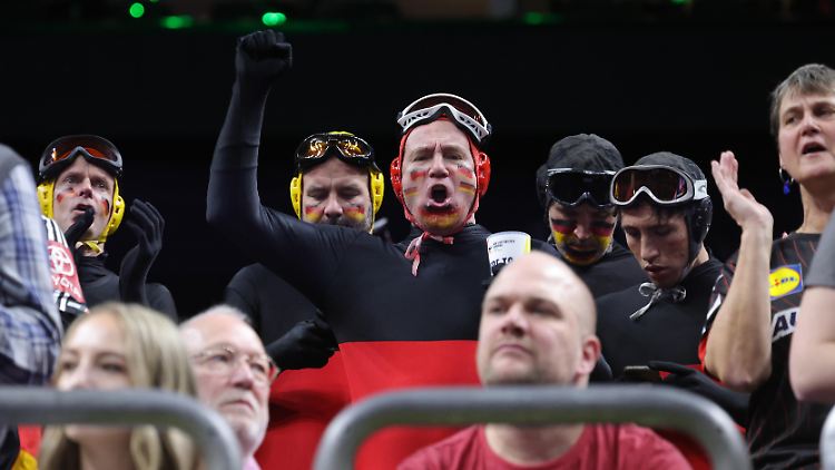 Jubel bei deutschen Handball-Fans!