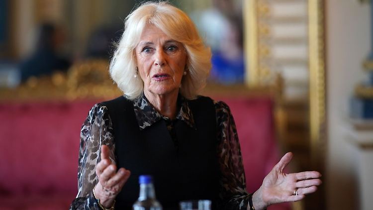 Königin Camilla bei ihrem jüngsten Auftritt im Buckingham Palast. 