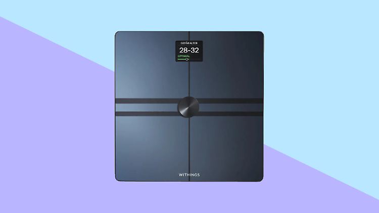 Gibt Aufschluss über die Beschaffenheit ihrer Nutzer: die smarte Waage Withings Body Comp.