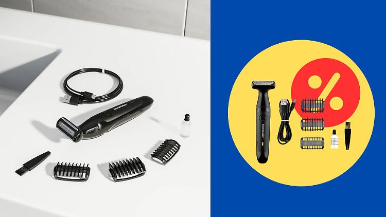 Es muss nicht der Philips OneBlade sein: Eine deutlich günstigere Alternative wartet beim Discounter.