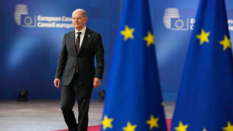 Scholz verweist auf die USA als Beispiel. 