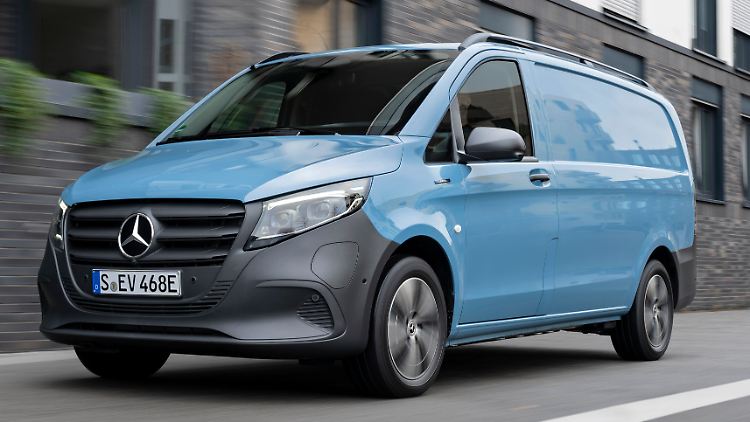 Der Mercedes Vito wurde an einigen Stellen überarbeitet.