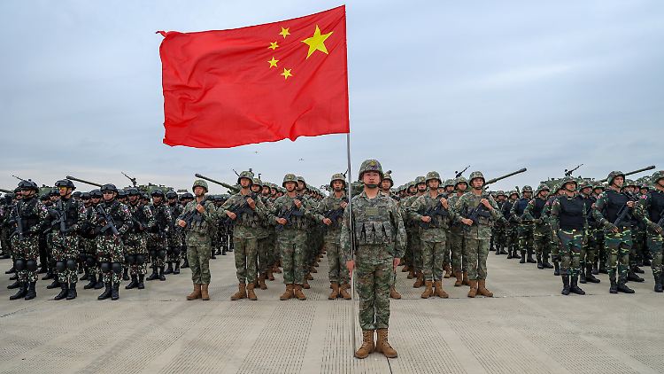 China droht immer wieder mit militärischer Gewalt unter anderem im Umgang mit Taiwan.