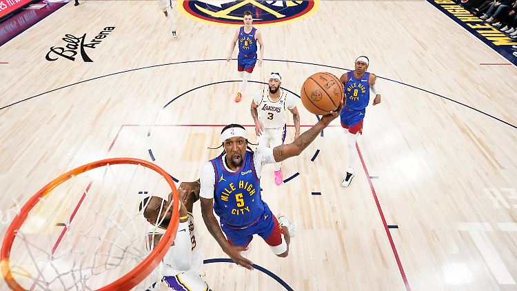 Kentavious Caldwell-Pope zieht auf und davon.