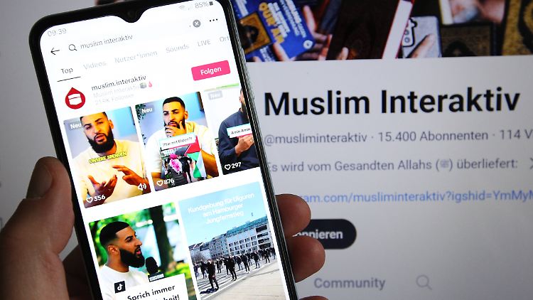 Besonders Tiktok diene als "Brandbeschleuniger" in der Verbreitung islamistischer Inhalte, so der Brandenburger Verfassungsschutz.