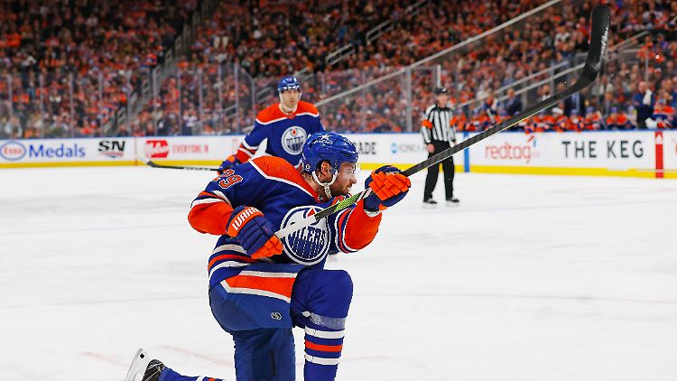 Leon Draisaitl nimmt den Titel ins Visier.