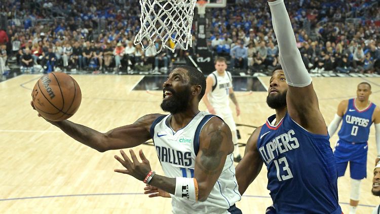 Bei Kyrie Irving und den Mavericks ging nicht viel zusammen bei den Clippers.