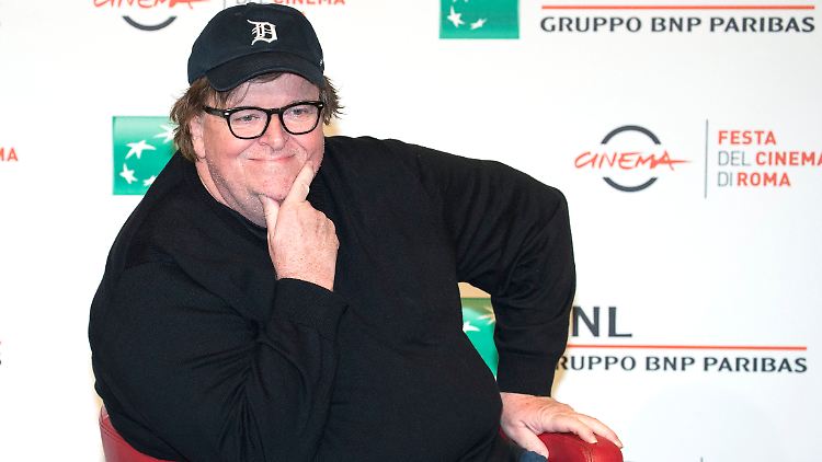 Er kämpft auch mit 70 noch: Michael Moore.