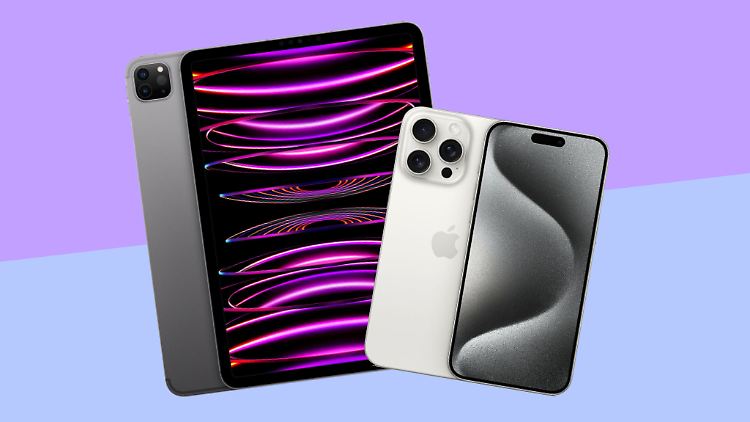 Bei Ebay als günstige B-Ware zu haben: iPad Pro 11 und iPhone 15 Pro Max.