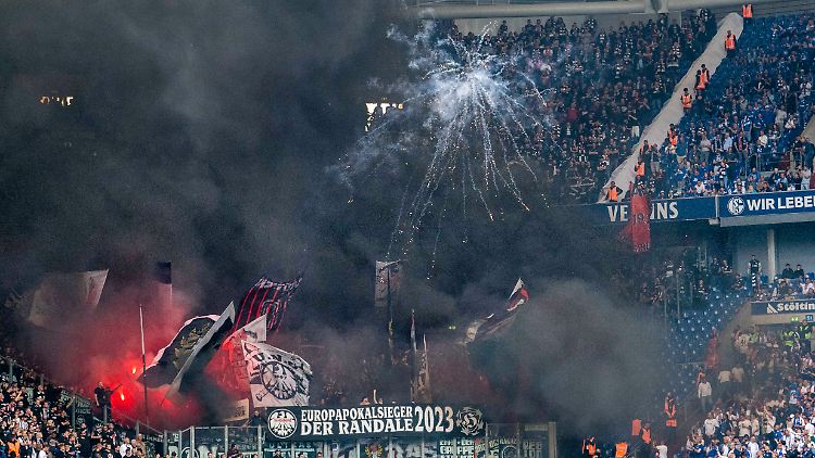 Viele Fans waren beim Spiel eskaliert.