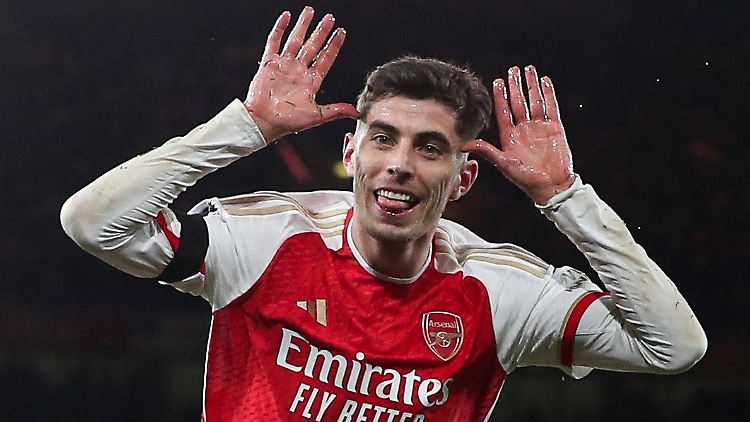 Gegen Chelsea feierte Havertz seine Saisontore zehn und elf. 