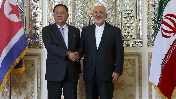 Nordkoreas Außenminister Ri Young Ho war bereits 2018 zu Besuch in Teheran. 