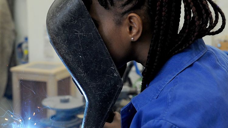 In afrikanischen Staaten ist die Bereitschaft zur Arbeitsmigration laut der Studie am höchsten. 