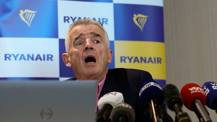 Bringt Ryanair gerne ins Gespräch: Michael O'Leary,