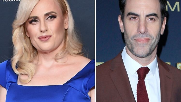 Werden in diesem Leben wohl keine Freunde mehr: Rebel Wilson und Sacha Baron Cohen.