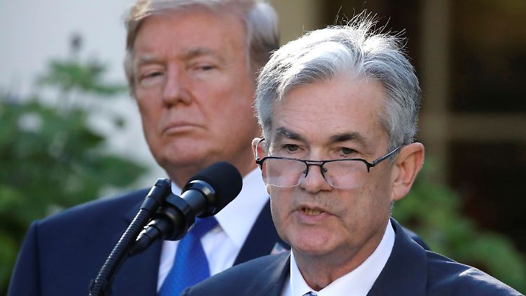 Trump hatte Powell 2017 ins Amt gebracht. Jetzt unterstellt er ihm Wahlkampfhilfe für Biden. 