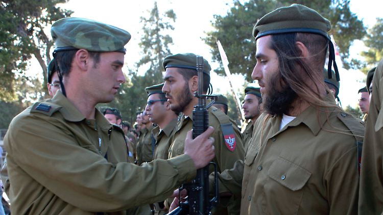 Die israelische Regierung gelobt Besserung: Ultraorthodoxe Soldaten beim "Netzah Yehuda"-Bataillon.