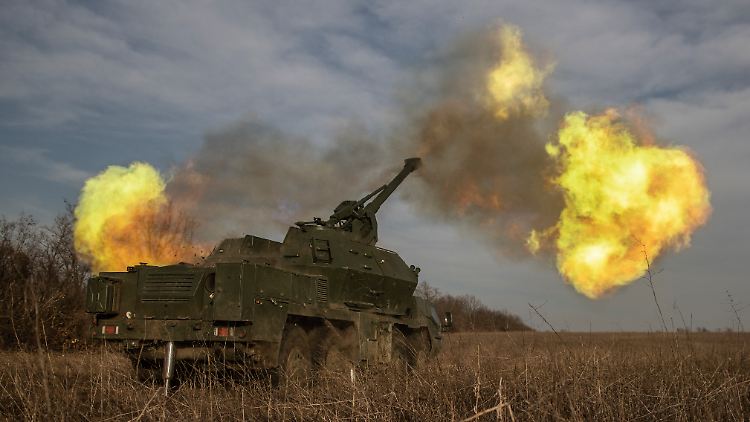 Erneut umfasst die US-Hilfszusage Artillerie-Munition.