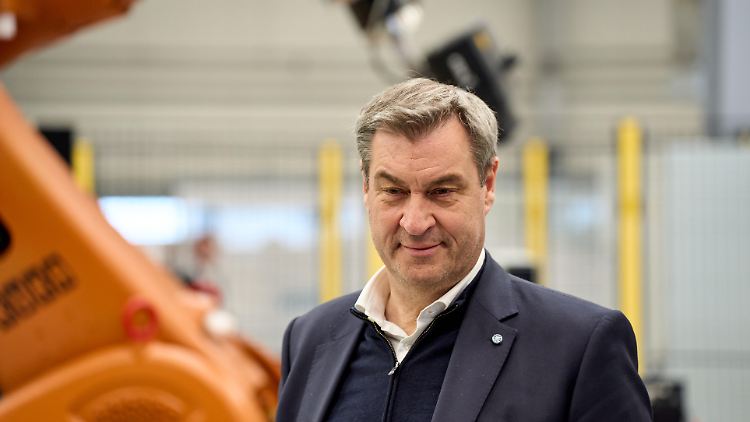 "Mit den Grünen ist kein Staat zu machen und mit Olaf Scholz auch nicht mehr", sagt Markus Söder.