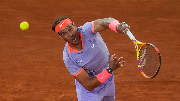 Rafael Nadal rafft sich noch einmal auf.