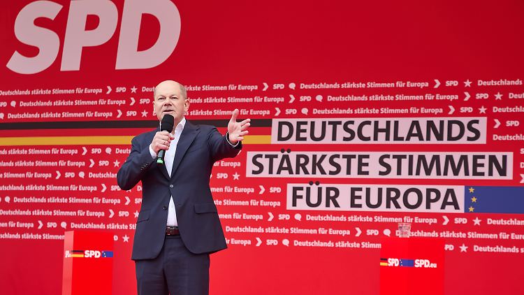 "Wir machen das Meiste, aber wir machen es klug abgewogen", sagt Scholz zum Wahlkampf-Auftakt.