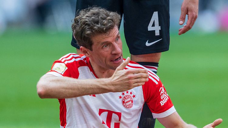 Thomas Müller teilte gegen einen Sky-Reporter aus.