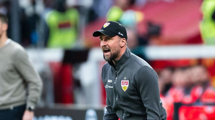 Sebastian Hoeneß war mit der Leistung von Schiedsrichter Felix Zwayer nicht einverstanden.
