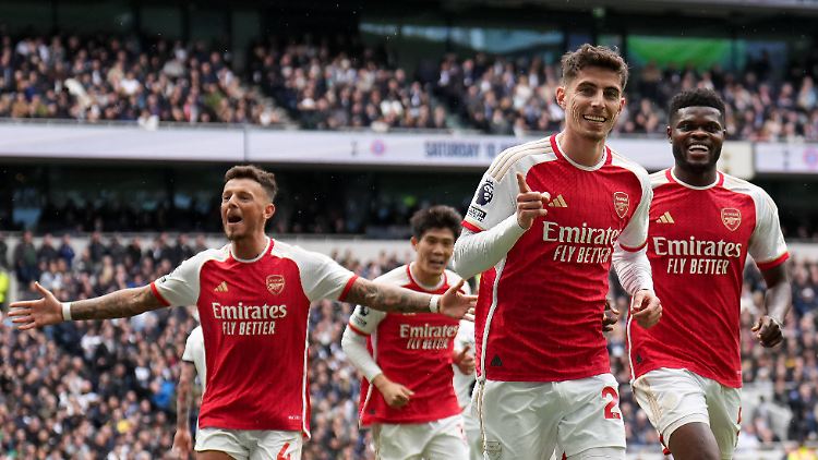 Havertz war der dritte Torschütze der Gunners gegen Tottenham.