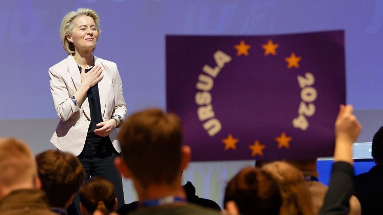 Ursula von der Leyen bekam von ihrer Parteienfamilie bereits einen Denkzettel verpasst.