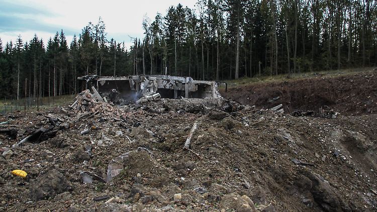 Bei Explosionen in einem Munitionsdepot im osttschechischen Vrbetice kamen 2014 zwei Menschen ums Leben.