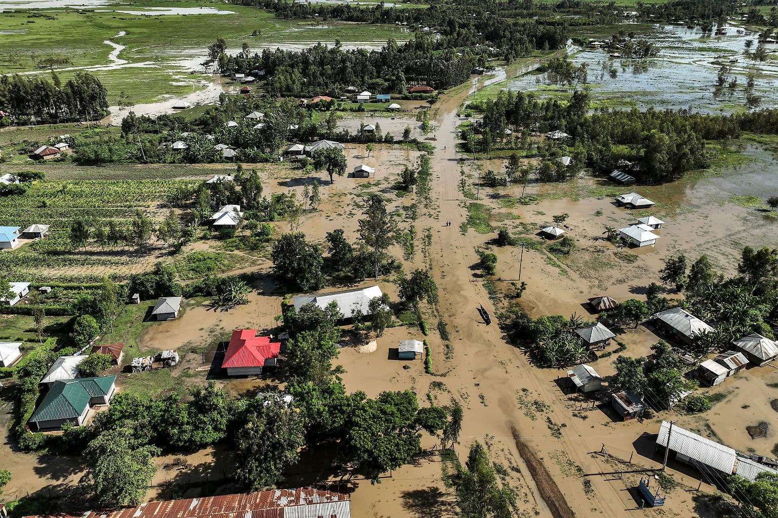 In Ostafrika ist kein Ende der Unwetter in Sicht. 