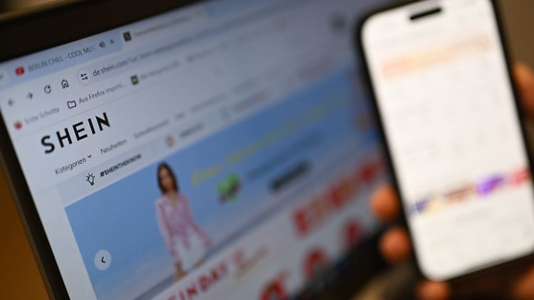 Wenn Kunden, die Website von Shein verlassen wollen, erscheint ein Pop-up-Fenster. 