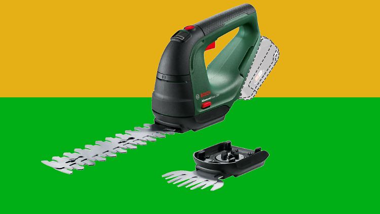 Diese Akku-Strauchschere von Bosch gibt es günstig bei Amazon.