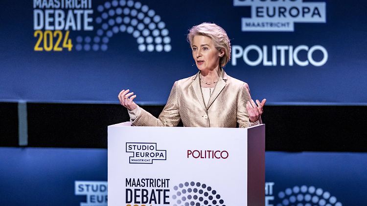 Weit rechts stehende Parteien könnten im Europäischen Parlament nach der Wahl noch stärker vertreten sein. Von der Leyen wäre bereit, sich auch von ihnen wählen zu lassen.